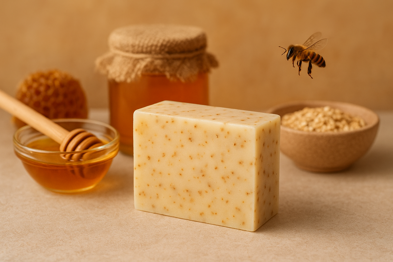mydła naturalne, mydła pszczele, mydła z woskiem pszczelim